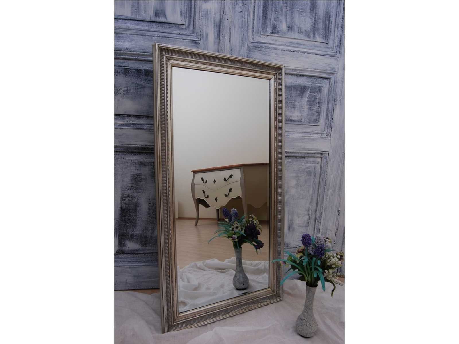 Stříbrné zrcadlo Zaros 162x72