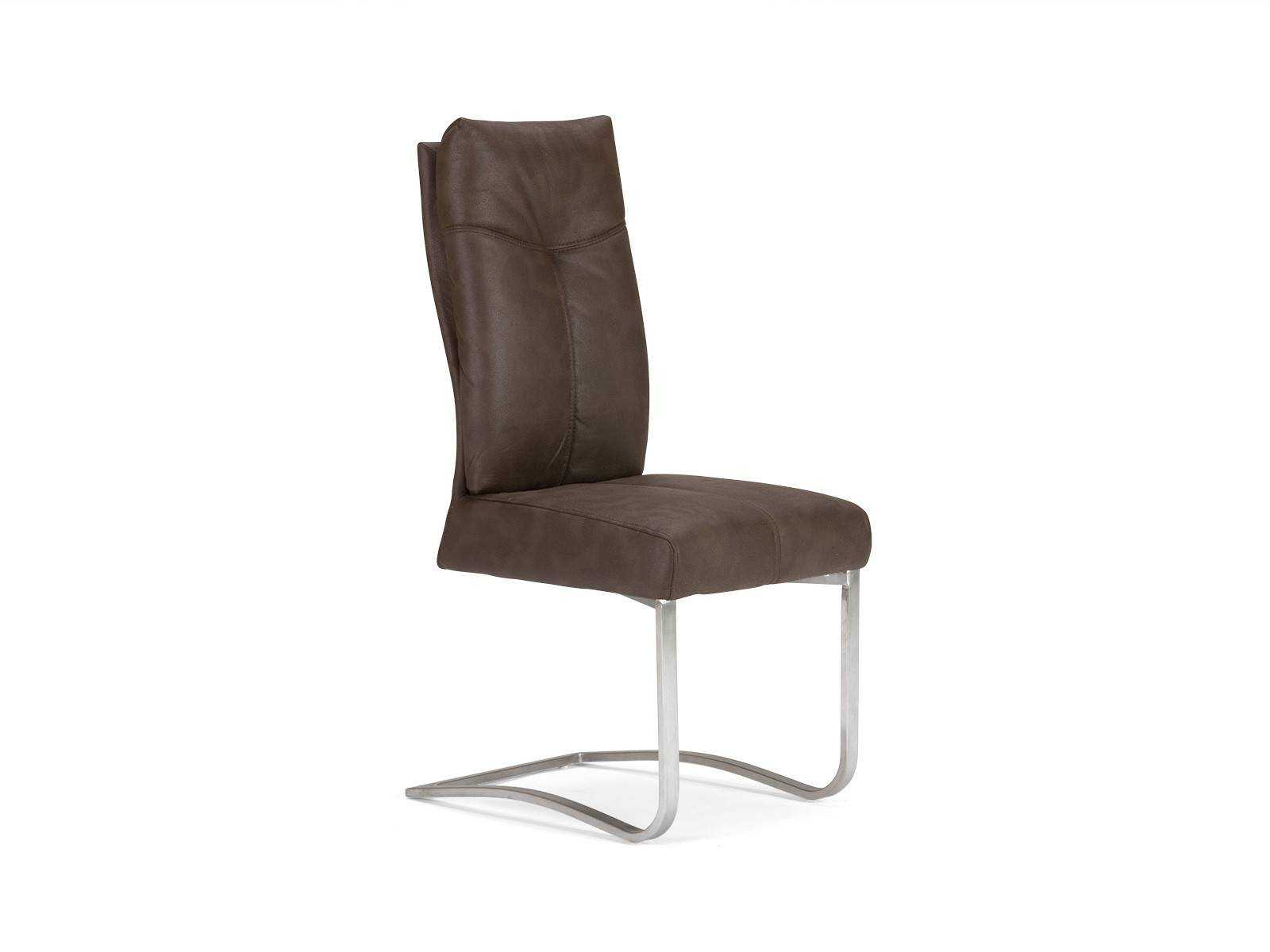 Židle z broušené kůže Boyan
