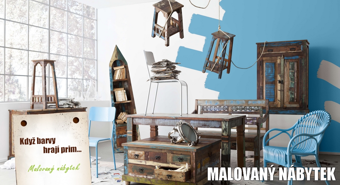 Malovaný nábytek
